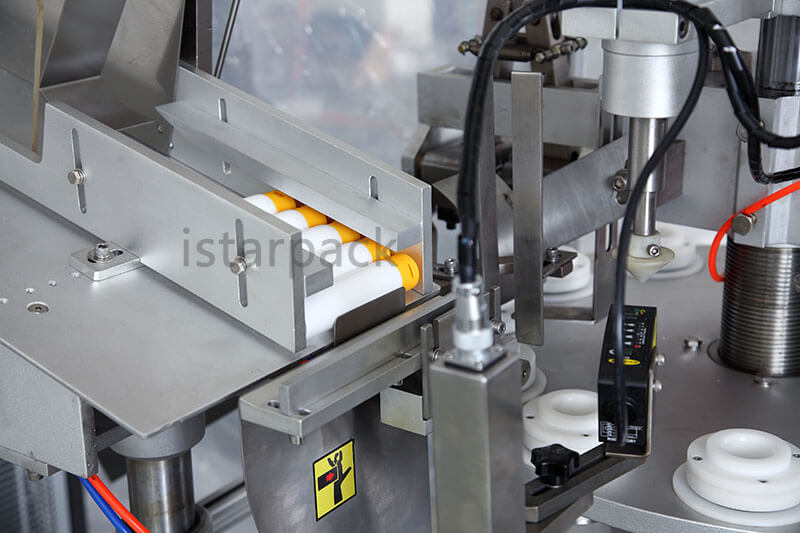 Plastic Tube Filling and Sealing Machine TFS-60A Tube Feeder